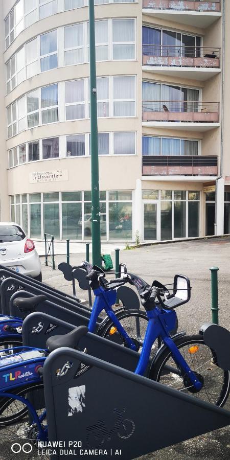 Studio 24M2 Au 4Eme Etage Ascenseur A Cote De La Gare Sncf Lourdes Eksteriør bilde